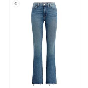 Hudson Jeans Barbara Bootcut Raw Hem Denim Jeans Sz 30